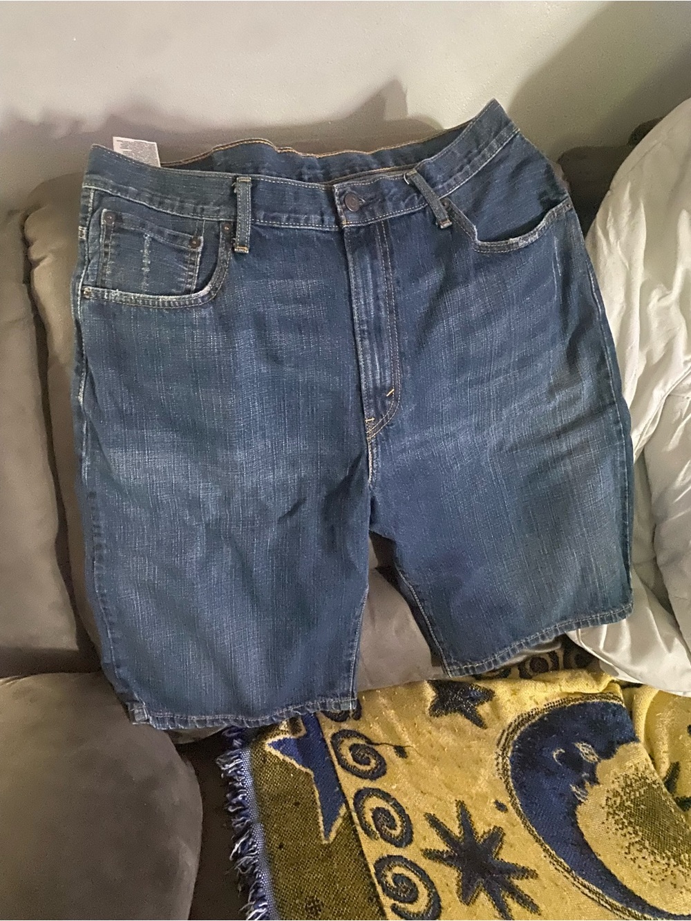 Levi's Men's Denim Shorts - Medium Blue Wash